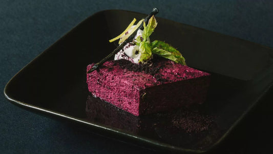 Natural Nordic Bilberry pannacotta