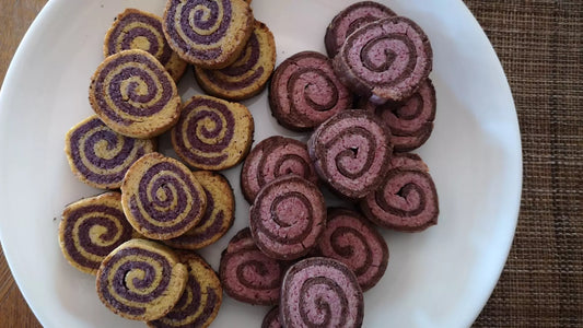 Berry swirl cookies - Natural Nordic