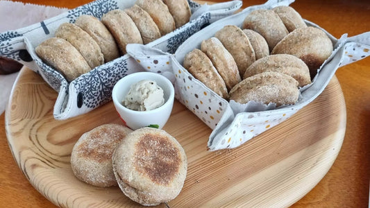 Nettle pan bread with yogurt - Natural Nordic