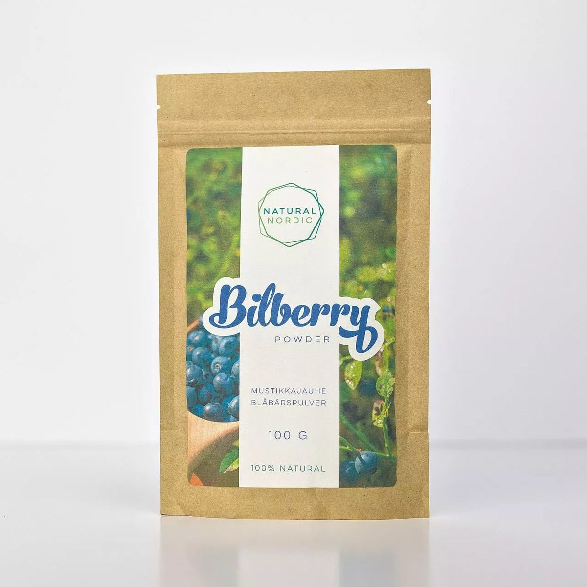BILBERRY POWDER Wild Nordic berry - Natural Nordic