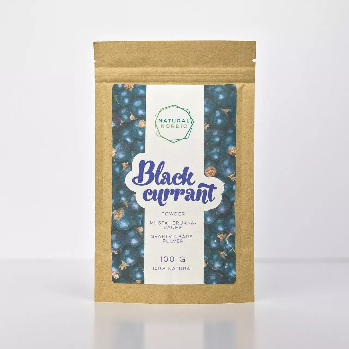 BLACKCURRANT POWDER Nordic berry - Natural Nordic