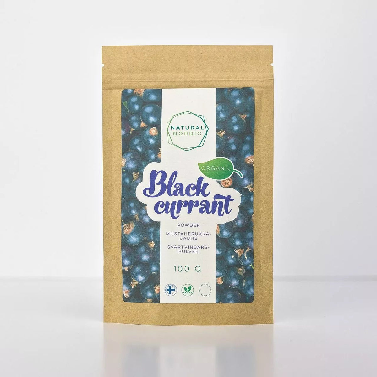 ORGANIC BLACKCURRANT POWDER Nordic berry - Natural Nordic