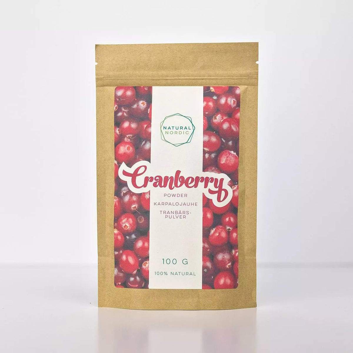 CRANBERRY POWDER Wild Nordic berry - Natural Nordic