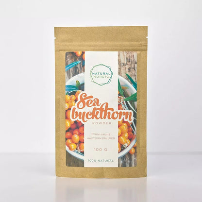 SEA BUCKTHORN POWDER Wild Nordic berry - Natural Nordic