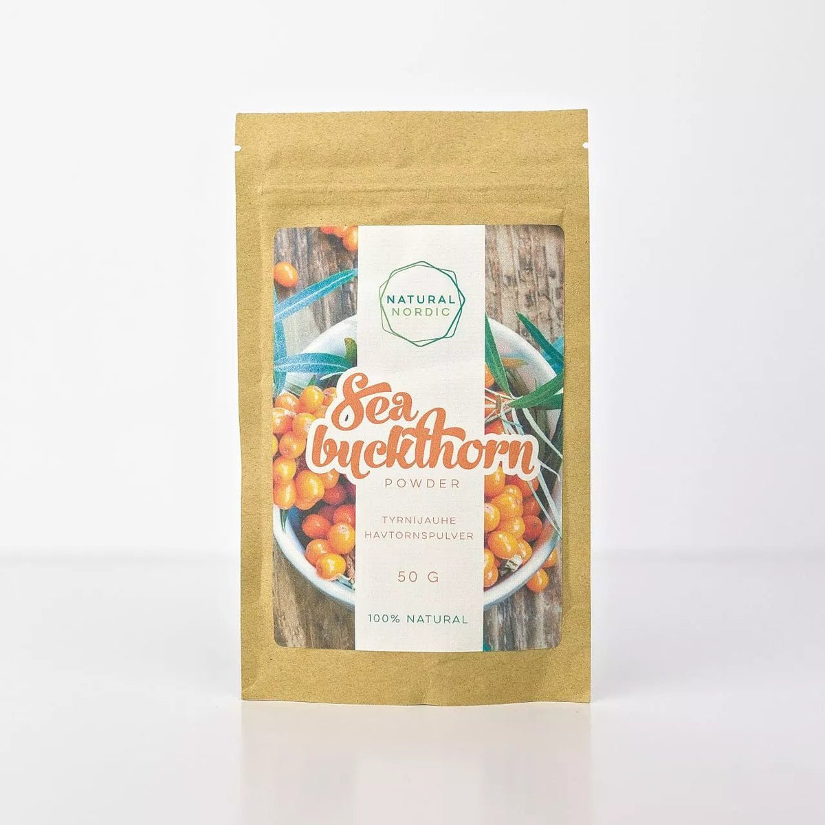 SEA BUCKTHORN POWDER Wild Nordic berry - Natural Nordic